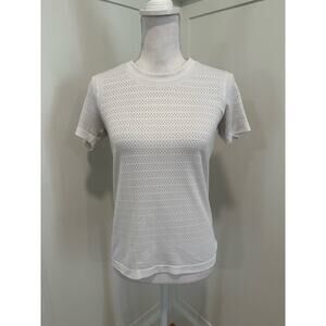 Lululemon Perforated Short Sleeve Top